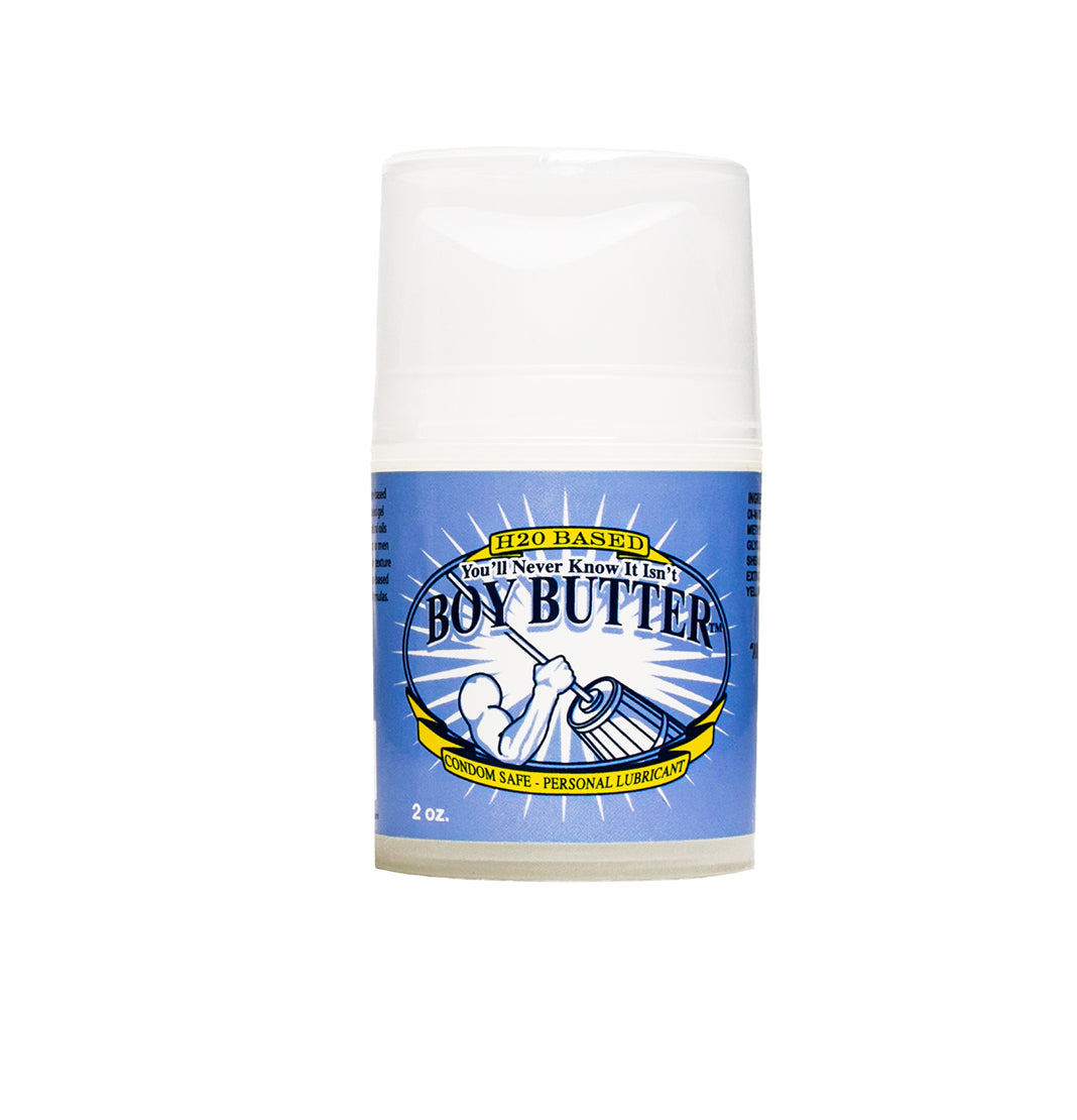 Boy Butter H2O EzPump 2oz Water Based Lubricant Boy Butter