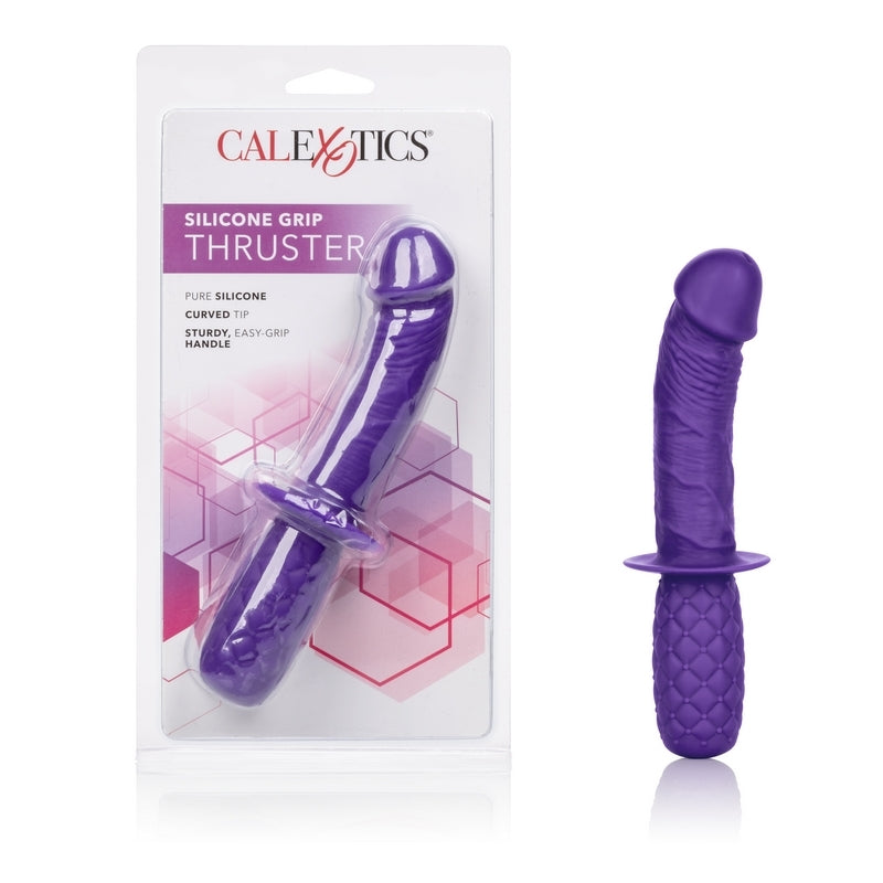 Calexotics Silicone Grip Thruster-Vibrators-CALEXOTICS-Purple-XOXTOYS
