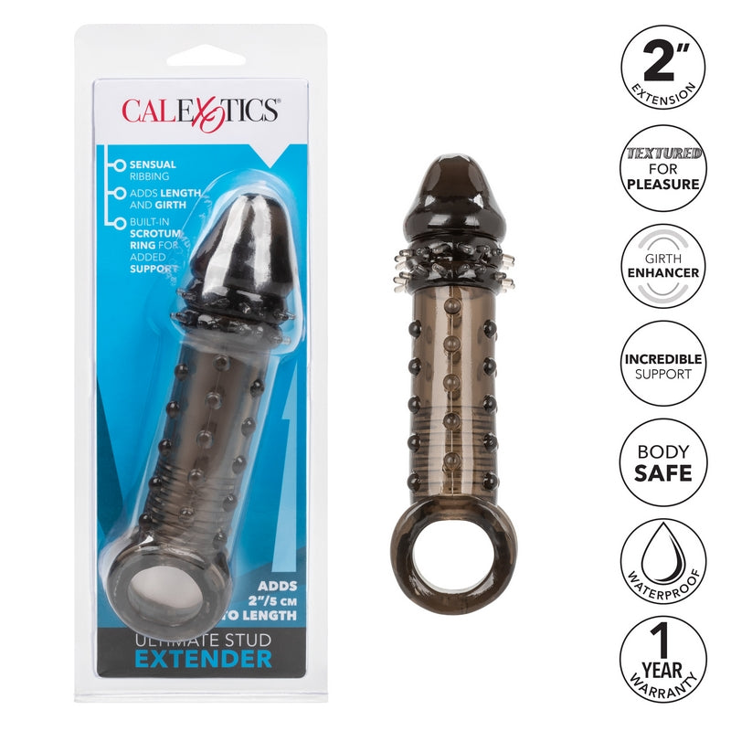 Calexotics Ultimate Stud Extender-Cock Rings-CALEXOTICS-Clear-XOXTOYS