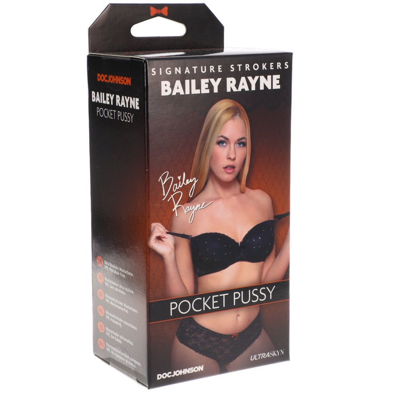 Doc Johnson CamGirls Bailey Rayne UltraSkyn Pocket Pussy-Male Masturbators-Doc Johnson-XOXTOYS