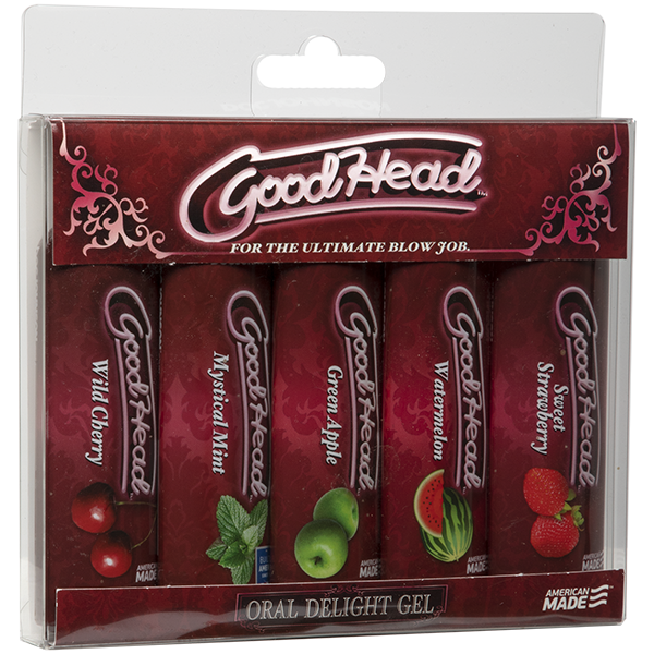 Doc Johnson GoodHead Oral Delight Gel Multi Pack-Lubes & Lotions-Doc Johnson-XOXTOYS