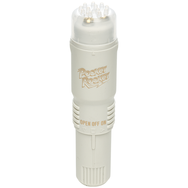 Doc Johnson Pocket Rocket Mini Vibrator-Vibrators-Doc Johnson-White-XOXTOYS