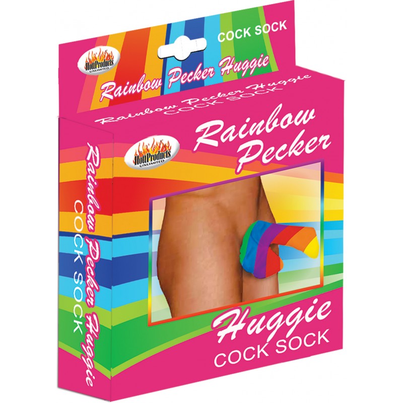 Hott Products Rainbow Pecker Huggie Cock Sock