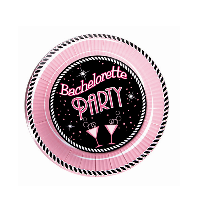 Hott Products Bachelorette Party Plate 10 inch