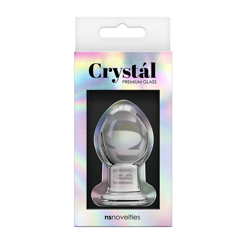 NS Novelties Crystal Small Clear Plug-Anal Toys-NS Novelties-XOXTOYS