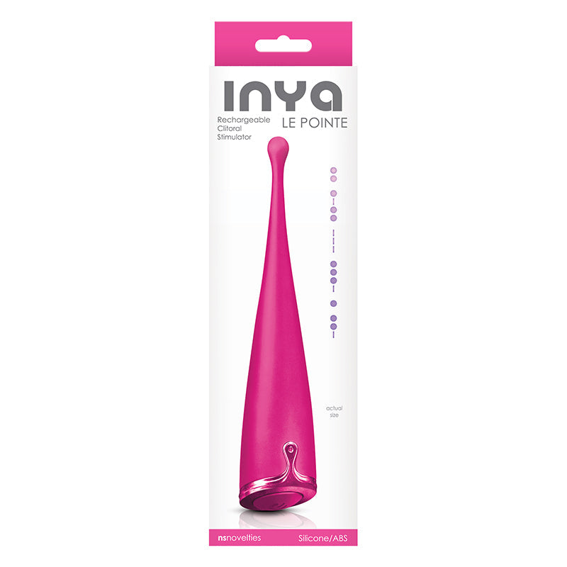 NS Novelties Inya Le Pointe Pink Clitoral Stimulator-Vibrators-NS Novelties-XOXTOYS