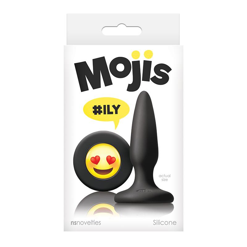 NS Novelties Moji’s ILY Plug-Anal Toys-NS Novelties-Black-XOXTOYS