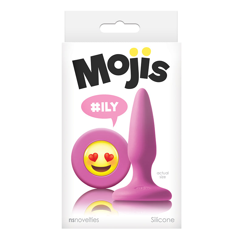 NS Novelties Moji’s ILY Plug-Anal Toys-NS Novelties-Pink-XOXTOYS