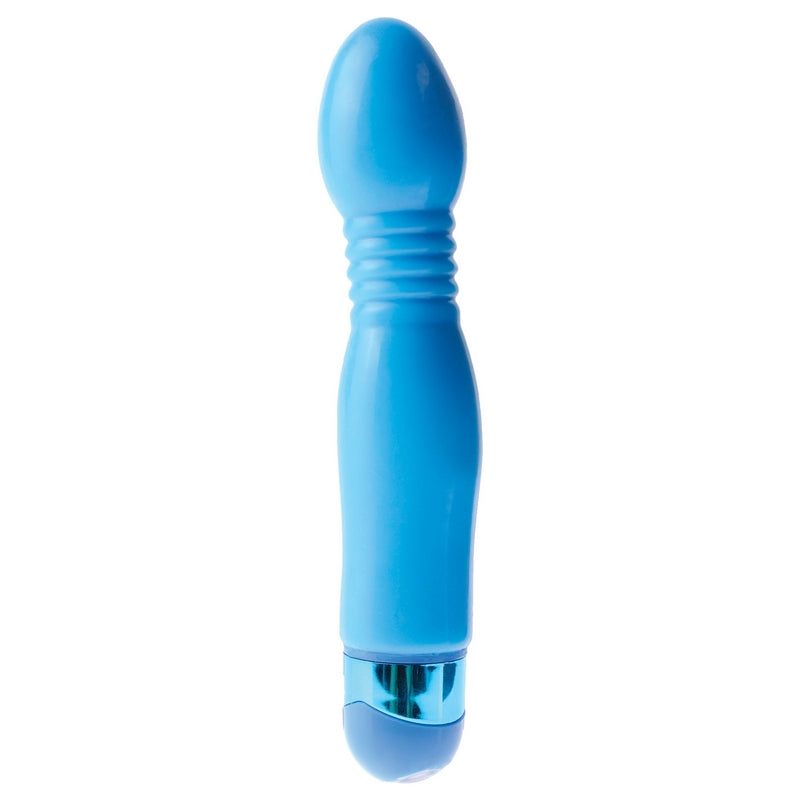 Pipedream Products Classix Powder Puff Massager Blue-Vibrators-Pipedream Products-XOXTOYS
