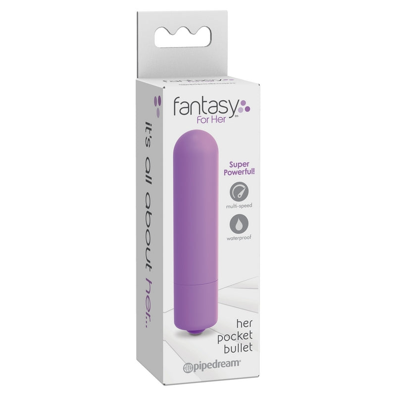 Pipedream Products Fantasy For Her Pocket Bullet Vibrator-Vibrators-Pipedream Products-XOXTOYS
