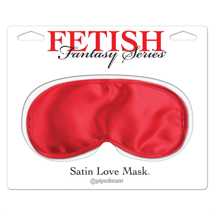 Pipedream Products Fetish Fantasy Satin Love Mask-Bondage & Fetish-Pipedream Products-Red-XOXTOYS