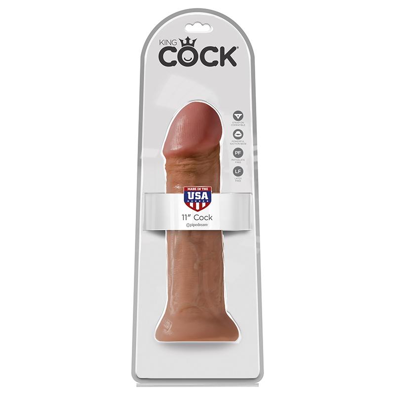 Pipedream Products King Cock 11” Cock Tan-Dildos-Pipedream Products-XOXTOYS