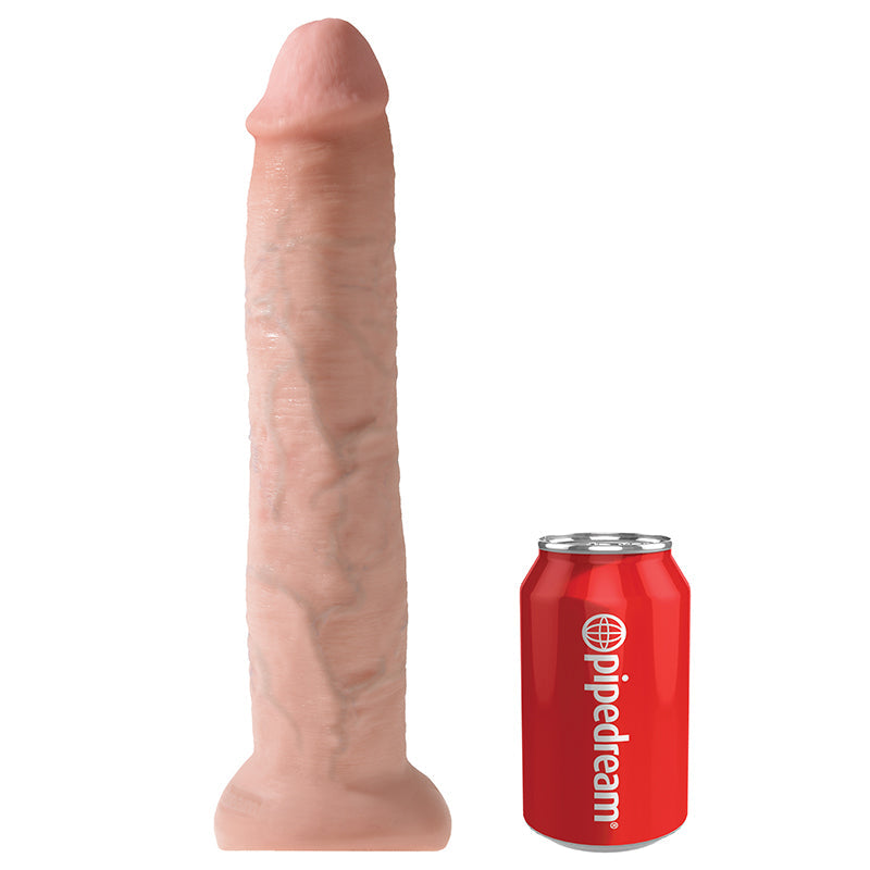 Pipedream Products King Cock 13” Cock Beige-Dildos-Pipedream Products-XOXTOYS