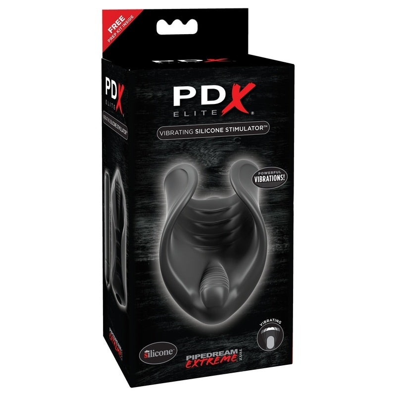 Pipedream Products PDX Elite Vibrating Silicone Stimulator-Male Masturbators-Pipedream Products-XOXTOYS