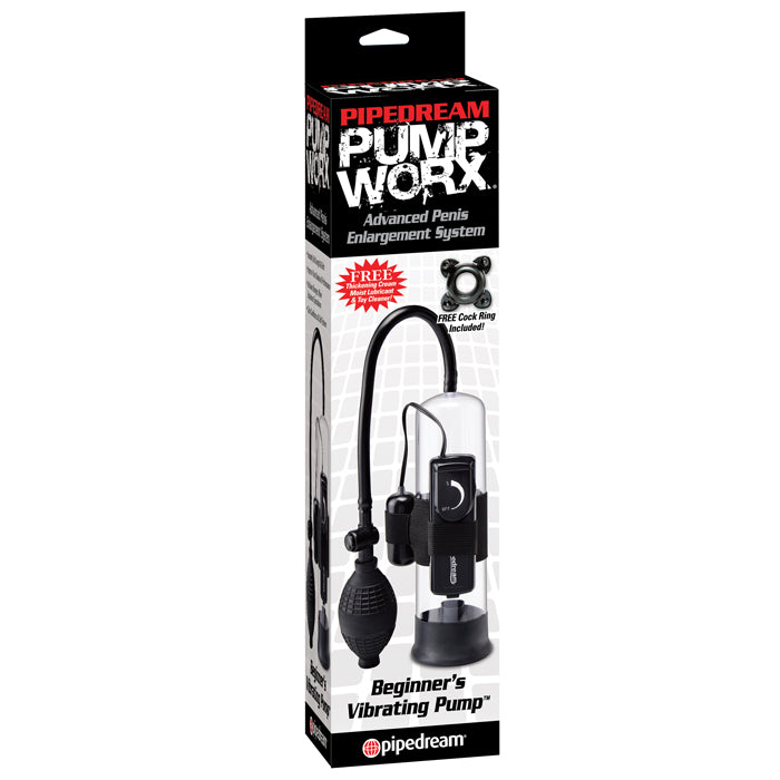 Pipedream Products Pump Worx Beginner's Vibrating Pump-Male Enhancement-Pipedream Products-XOXTOYS