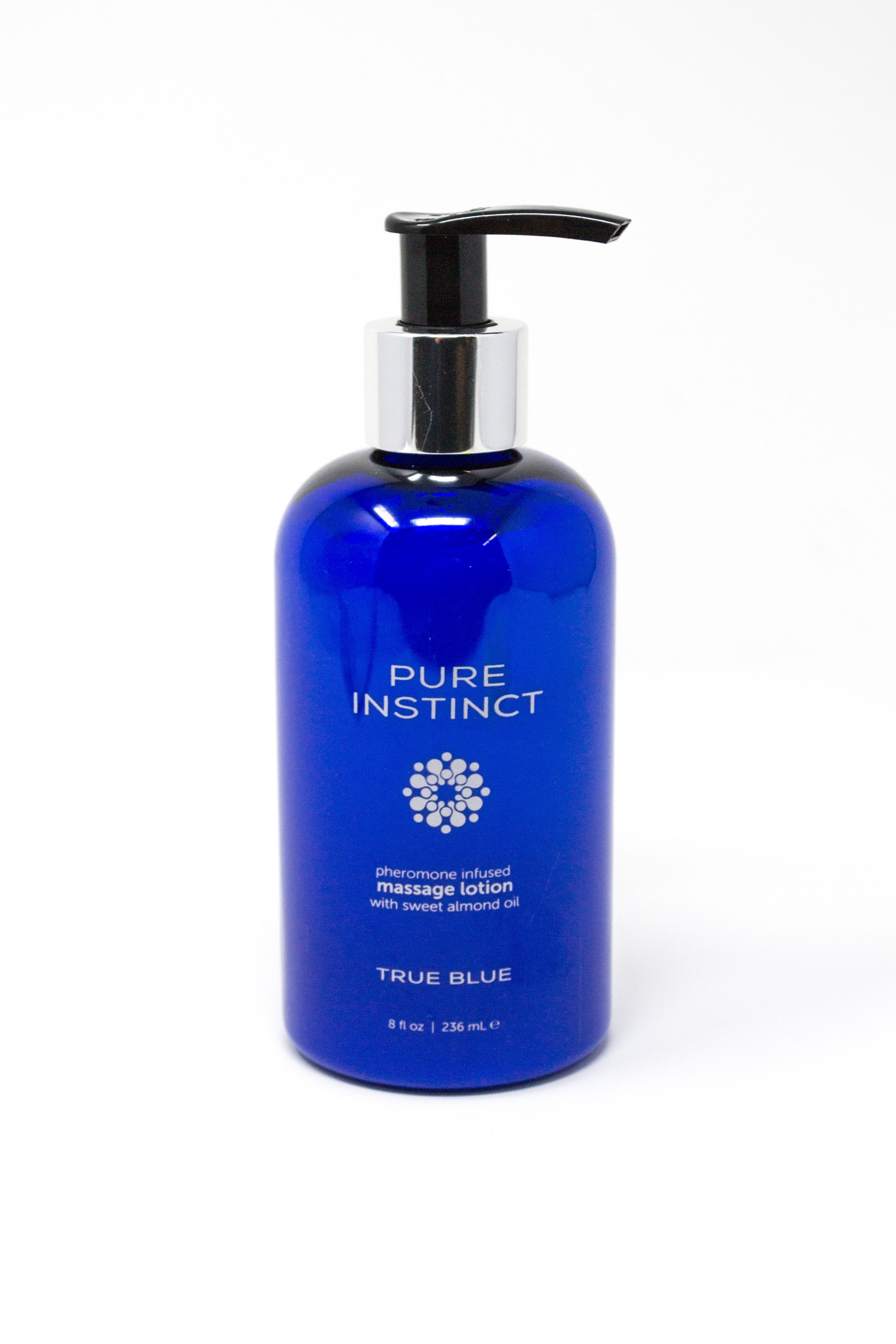 Pure Instinct True Blue Pheromone Oil Massage Lotion