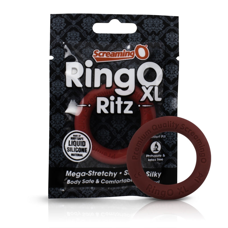 Screaming O RingO Ritz XL-Cock Rings-Screaming O-Red-XOXTOYS
