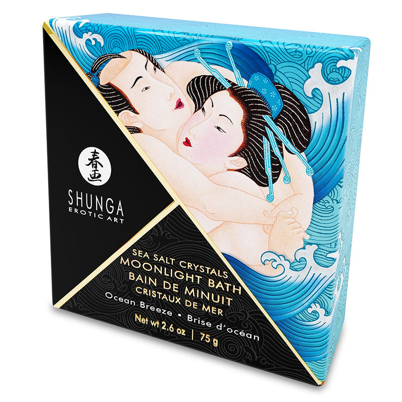 Shunga Moonlight Bath Sea Salt Crystals-Sensual Love-Shunga-Ocean Breeze-XOXTOYS