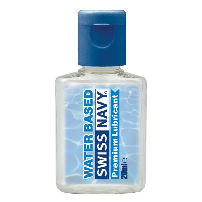 Swiss Navy Water Based Lubricant-Lubes & Lotions-Swiss Navy-20ml-XOXTOYS