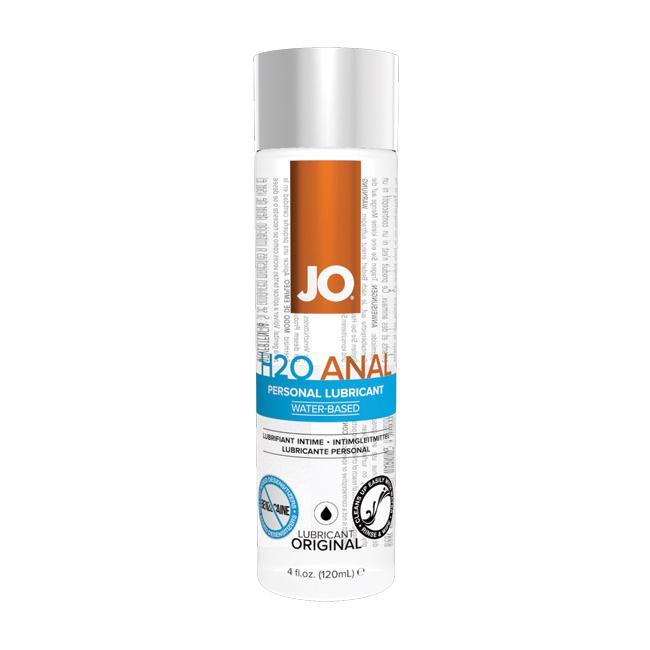 System JO H2O Anal Original Water Based Lubricant-Lubes & Lotions-System JO-4oz-XOXTOYSUSA