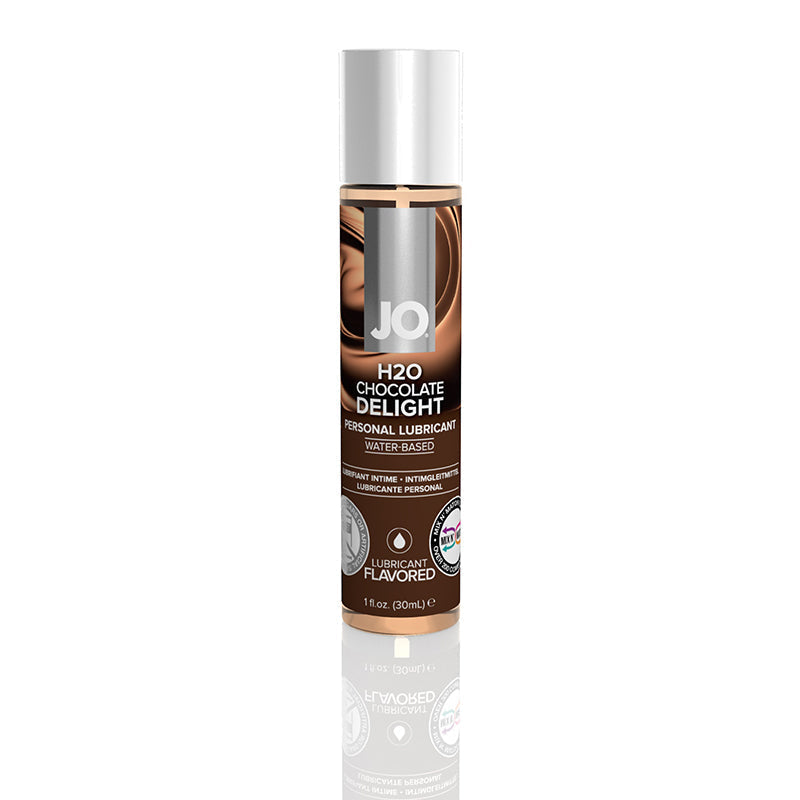 System JO H2O Chocolate Delight Lubricant-Lubes & Lotions-System JO-1oz-XOXTOYSUSA