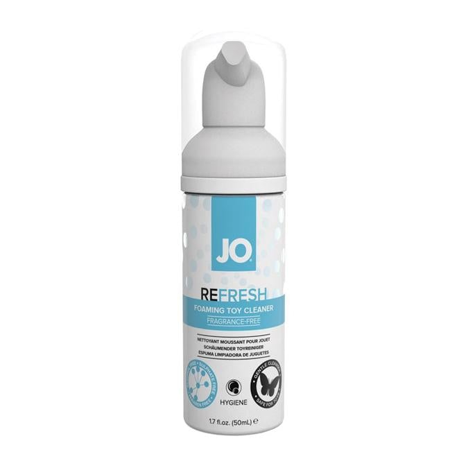 System JO Refresh Foaming Toy Cleaner-Lubes & Lotions-System JO-1.7oz-XOXTOYSUSA