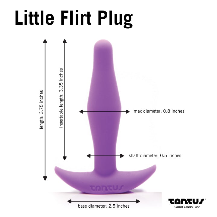 Tantus Little Flirt Plug-Anal Toys-Tantus-XOXTOYS