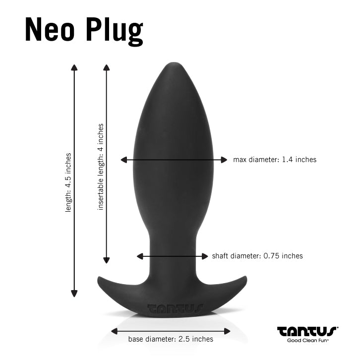 Tantus Neo Silicone Plug-Anal Toys-Tantus-XOXTOYS