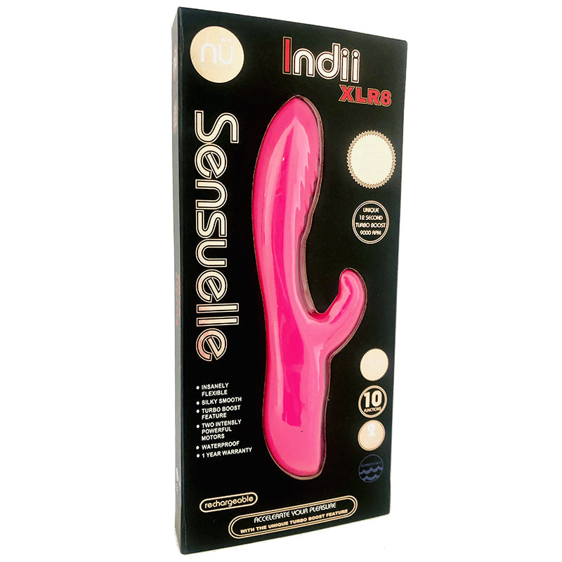 nü Sensuelle Indii XLR8 Vibrator-Vibrators-nü Sensuelle-Pink-XOXTOYS