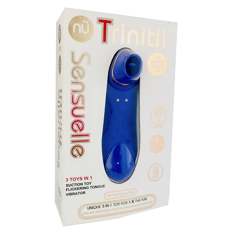 nü Sensuelle Trinitii Vibrator-Vibrators-nü Sensuelle-Ultra Violet-XOXTOYS